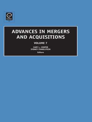 cover image of Studies in Mergers and Acquisitions, Volume 7